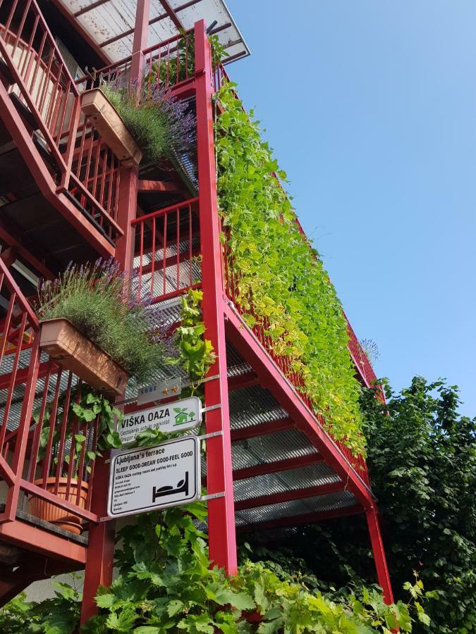 Ferienwohnung Ljubljana'S Terrace Exterior foto